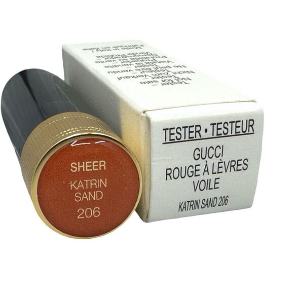 Gucci Rouge à Lèvres Voile Sheer Lipstick - Katrin Sand 206 - 0.12 oz / 3.5 g - Picture 5 of 5
